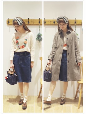 Fuukaさん（レディース・165cm）の春コーディネート