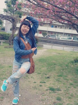 るいさん（レディース・147cm）の春コーディネート