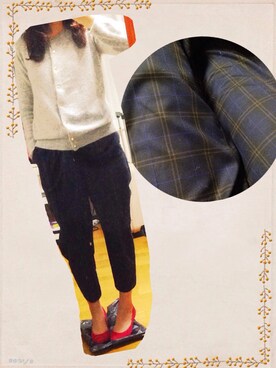 asaMi◡̈⃝⋆*さん（レディース・162cm）の秋コーディネート