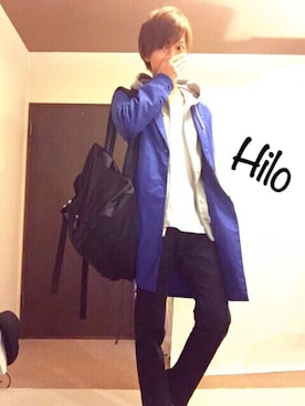 「AVIREX（アヴィレックス）のアイテム」を使った、Hiloさん（メンズ・165cm）の春コーディネート