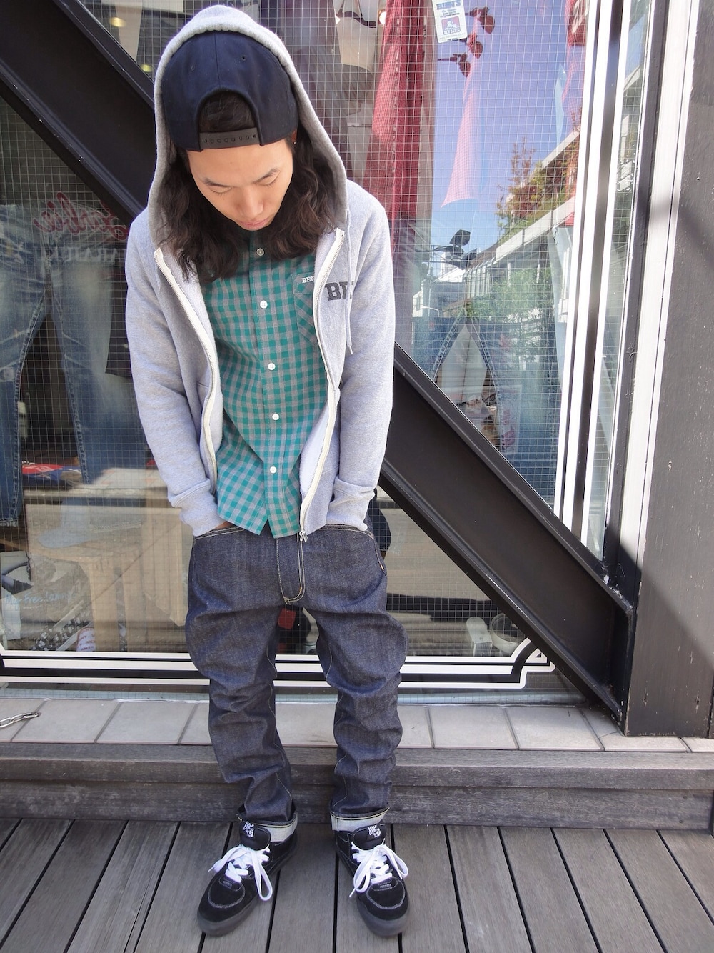Ralph Lauren 90s 鬼フェード　スウェット ペンキ　雰囲気系 90s Ralph Lauren 