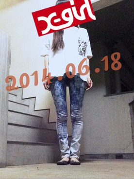 「ドルマンカットソー」｜Hitomiさん（レディース・168cm）の夏コーディネート
