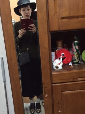 「ISOOK（アイスー）のアイテム（ブーティ）」を使った、miさん（レディース・163cm）の秋コーディネート