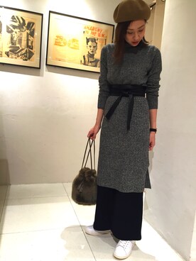 Ayano Fukudaさん(レディース・163cm)の秋コーディネート