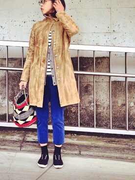 Mitsukoさん（レディース・156cm）の秋コーディネート