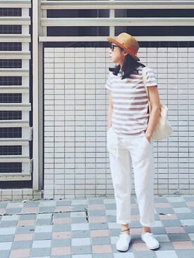 Mitsukoさん（レディース・156cm）の夏コーディネート