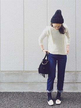 Mitsukoさん（レディース・156cm）の秋コーディネート