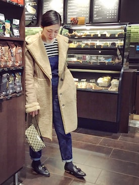 Mitsukoさん（レディース・156cm）の冬コーディネート