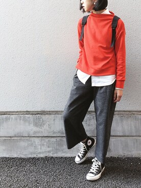 Mitsukoさん（レディース・156cm）の秋コーディネート