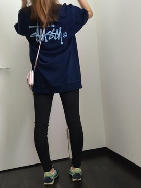 「3rd by VANQUISH（サードバイヴァンキッシュ）のアイテム（レッグウェア）」を使った、りなさん（レディース・160cm）の春コーディネート