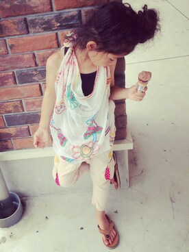 RiaRuaさん（キッズ・110cm）の秋コーディネート