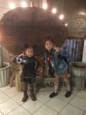 RiaRuaさん（キッズ・110cm）の冬コーディネート