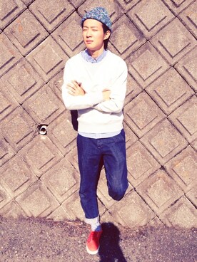 mikaさん(メンズ・177cm)の冬コーディネート