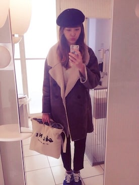 mikaさん(レディース・171cm)の冬コーディネート