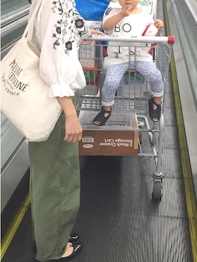 a.さん（レディース・154cm）の夏コーディネート