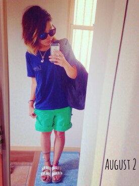 chinachummさん（レディース・152cm）の夏コーディネート