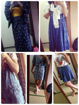 「ANAP（アナップ）のアイテム（ワンピース/ドレス）」を使った、eaさん（メンズ・155cm）の秋コーディネート