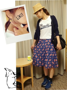 「Latia」｜kobu☻さん（レディース・169cm）の夏コーディネート