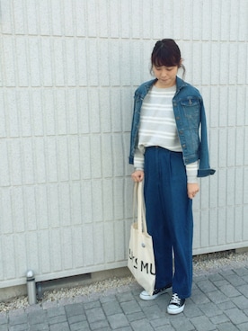 「Soareak（ソアリーク）のアイテム（アクセサリー）」を使った、kobu☻さん（レディース・169cm）の春コーディネート