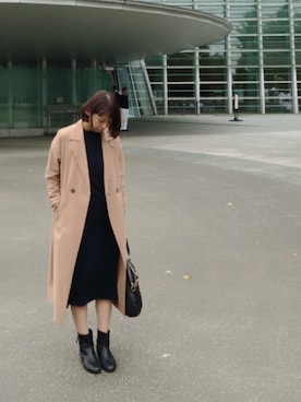 「JOURNAL STANDARD（ジャーナルスタンダード）のアイテム（その他アウター）」を使った、kobu☻さん（レディース・169cm）の秋コーディネート