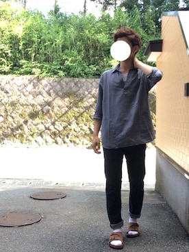 「7月WEAR夏のサンダル祭り」｜kaitoさん（メンズ・175cm）の夏コーディネート