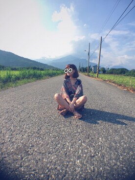 「LOVFEE（ラッフィ）のアイテム（シューズ）」を使った、蔡曼達さん（レディース・158cm）の秋コーディネート