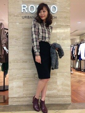 kawanoさん（レディース・164cm）の秋コーディネート