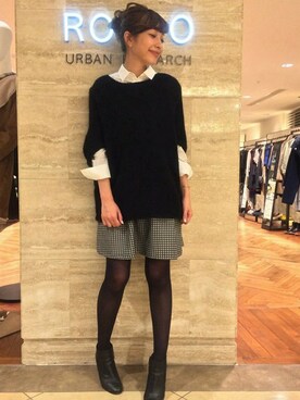 kawanoさん（レディース・164cm）の秋コーディネート