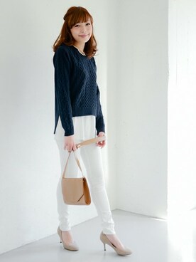 kawanoさん(レディース・164cm)の冬コーディネート