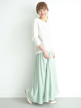 kawanoさん（レディース・164cm）の冬コーディネート