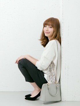 kawanoさん（レディース・164cm）の春コーディネート