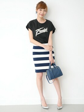 kawanoさん（レディース・164cm）の春コーディネート