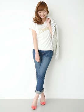 kawanoさん（レディース・164cm）の春コーディネート