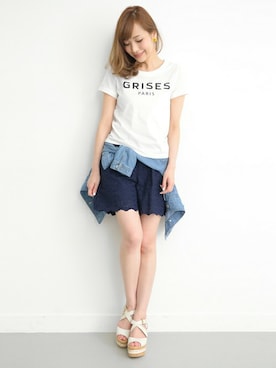 kawanoさん（レディース・164cm）の春コーディネート