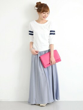 kawanoさん（レディース・164cm）の春コーディネート