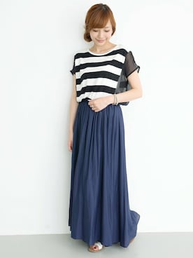 kawanoさん(レディース・164cm)の夏コーディネート