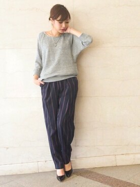 kawanoさん（レディース・164cm）の秋コーディネート