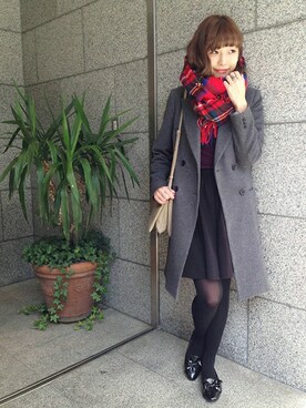 kawanoさん（レディース・164cm）の冬コーディネート