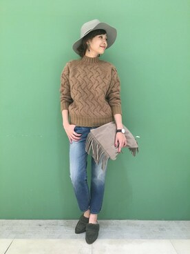 kawanoさん（レディース・164cm）の秋コーディネート