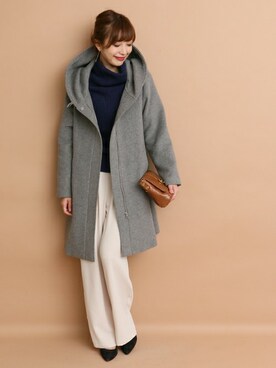 kawanoさん（レディース・164cm）の冬コーディネート