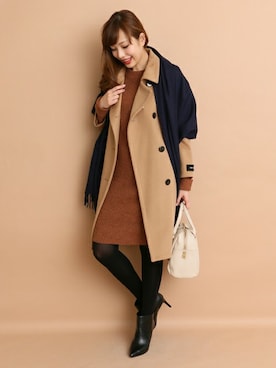 kawanoさん(レディース・164cm)の冬コーディネート