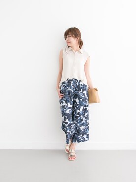 kawanoさん（レディース・164cm）の春コーディネート