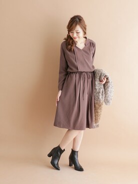 「URBAN RESEARCH ROSSO WOMEN（アーバンリサーチ　ロッソ）のアイテム（ブーツ）」を使った、kawanoさん（レディース・164cm）の夏コーディネート