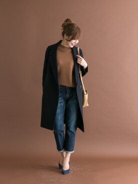 kawanoさん（レディース・164cm）の秋コーディネート