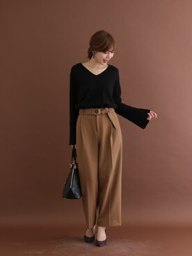 kawanoさん（レディース・164cm）の秋コーディネート