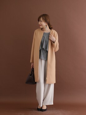 kawanoさん（レディース・164cm）の秋コーディネート