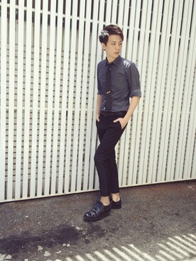 「水玉」｜「アイテム（フォーマルスーツ/小物）」を使った、Brooklyn365さん（メンズ・180cm）の秋コーディネート