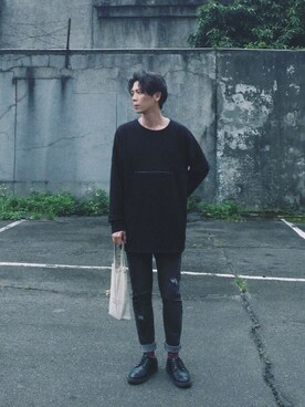 「PULL&BEAR（プルアンドベア）のアイテム（スウェット）」を使った、Brooklyn365さん（メンズ・180cm）の秋コーディネート