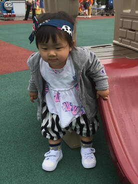 yumugiさん(キッズ・80cm)の夏コーディネート