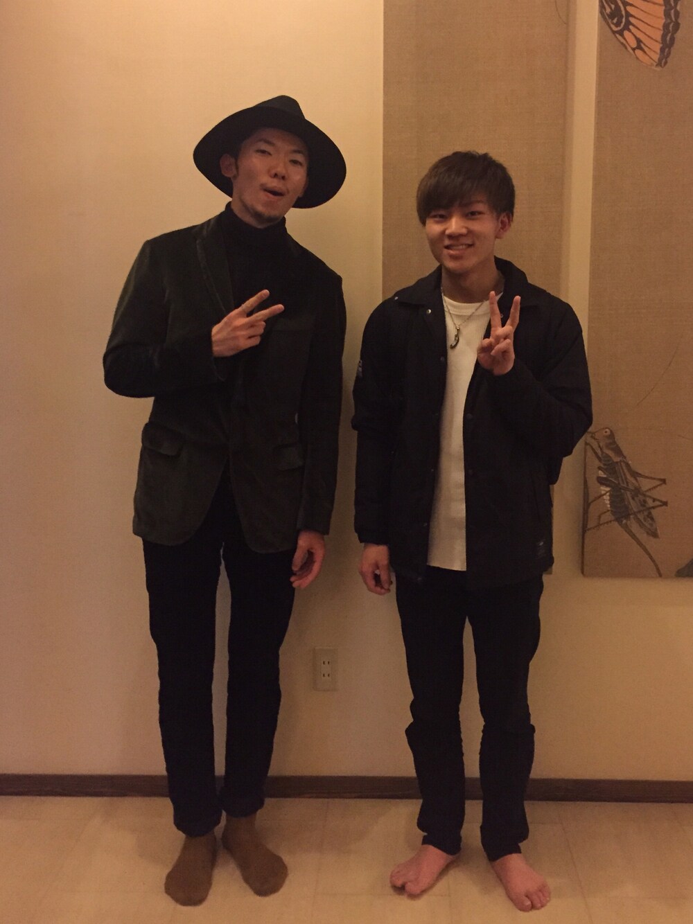 「冬コーデ」｜「TOMORROWLAND のアイテム（ジャケット/アウター、グリーン系）」を使った、Yusaku Tateokaさん（メンズ・181cm）の冬コーディネートの1枚目の写真